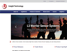 Tablet Screenshot of l3warriorsystems.com